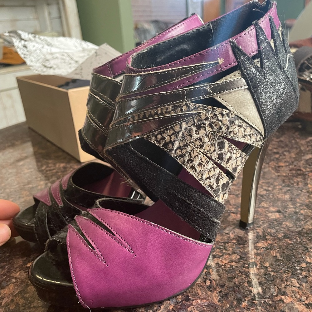 David Bowie would be proud Heels